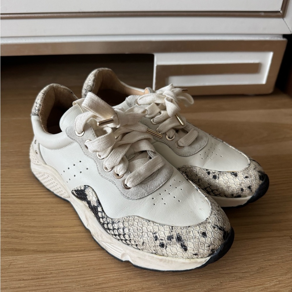 Fashionable Joie Snakeskin Sneakers